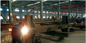 gas shielded welding