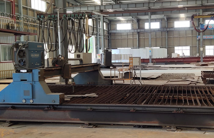 flame shearing machine