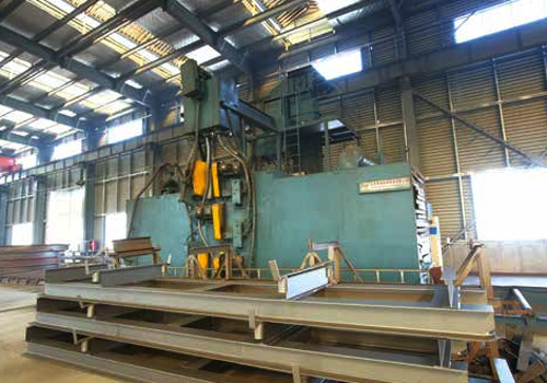 shot blasting rust removal machine